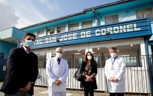 Hospital de Coronel y Colbún fortalecen alianza para enfrentar el coronavirus