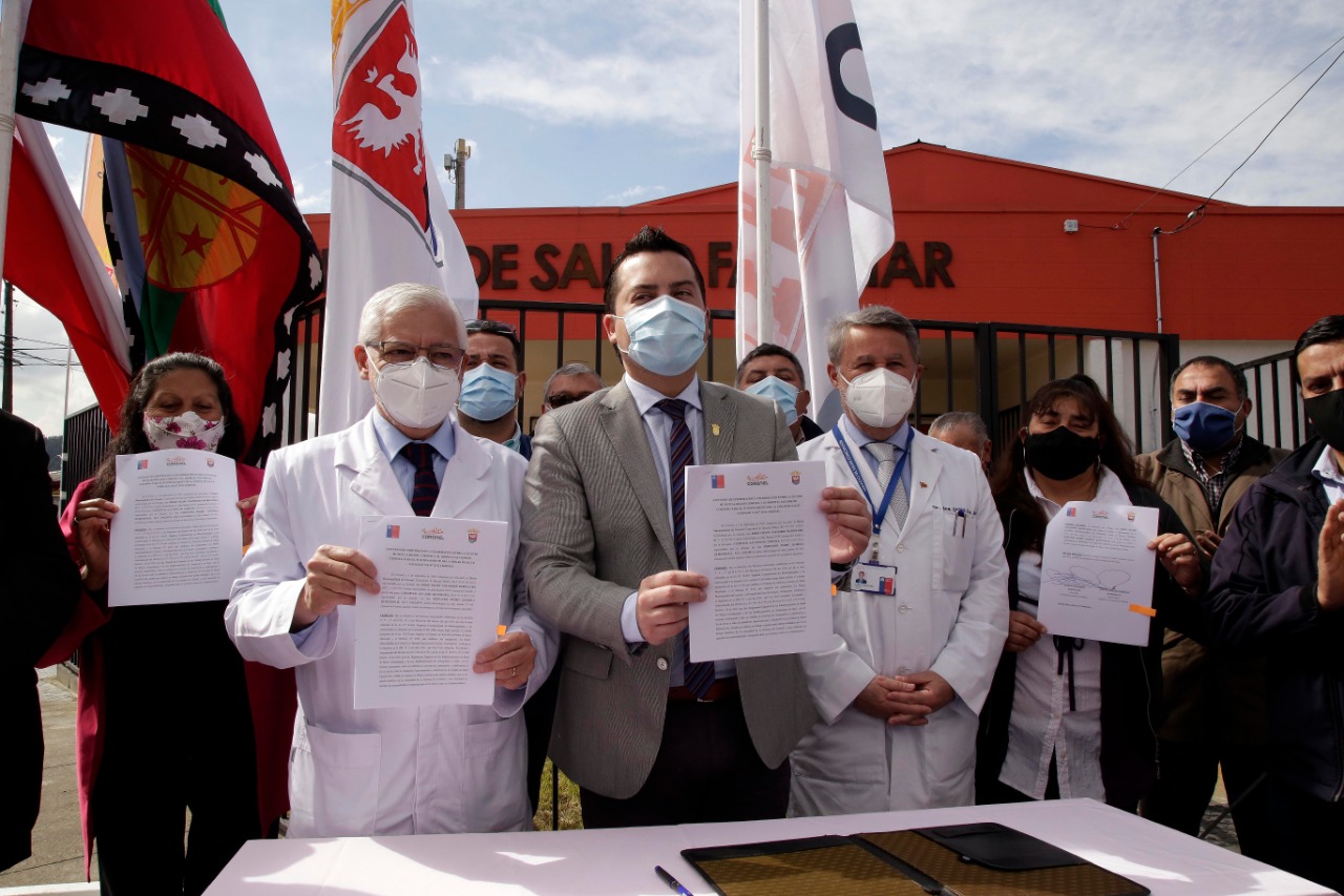 Convenio de Hospital San José con Municipalidad acercará salud al sector sur de Coronel