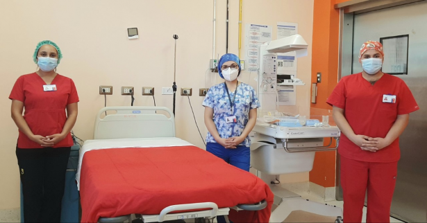 Servicio de Maternidad del Hospital de Coronel cuenta con acompañamiento para preparto y parto en pandemia
