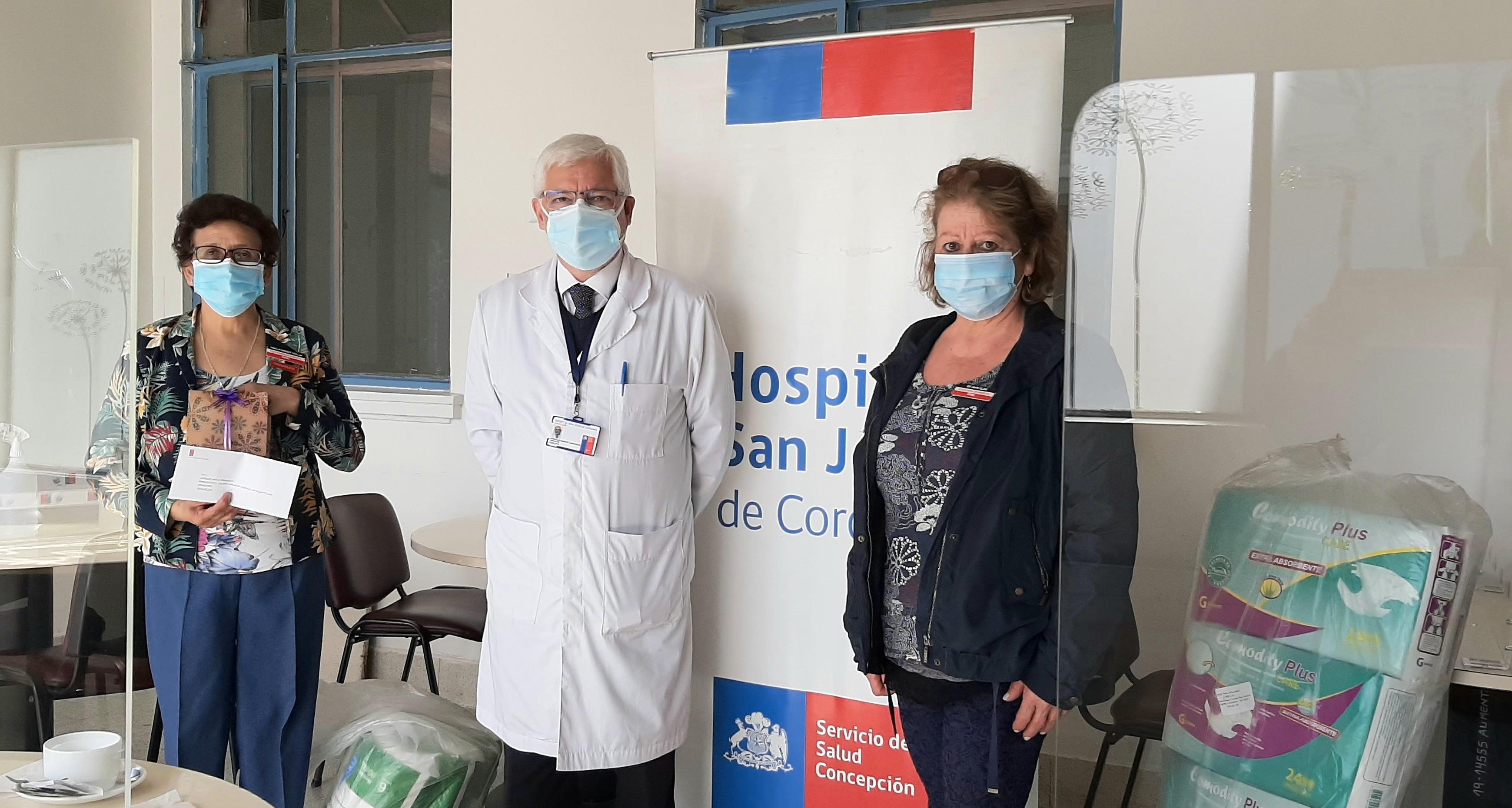 Voluntariado Damas de Rojo cumple nuevo aniversario en pandemia al servicio de los pacientes y la comunidad hospitalaria