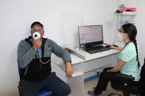 Hospital San José realizará más de 400 espirometrías en temporada estival